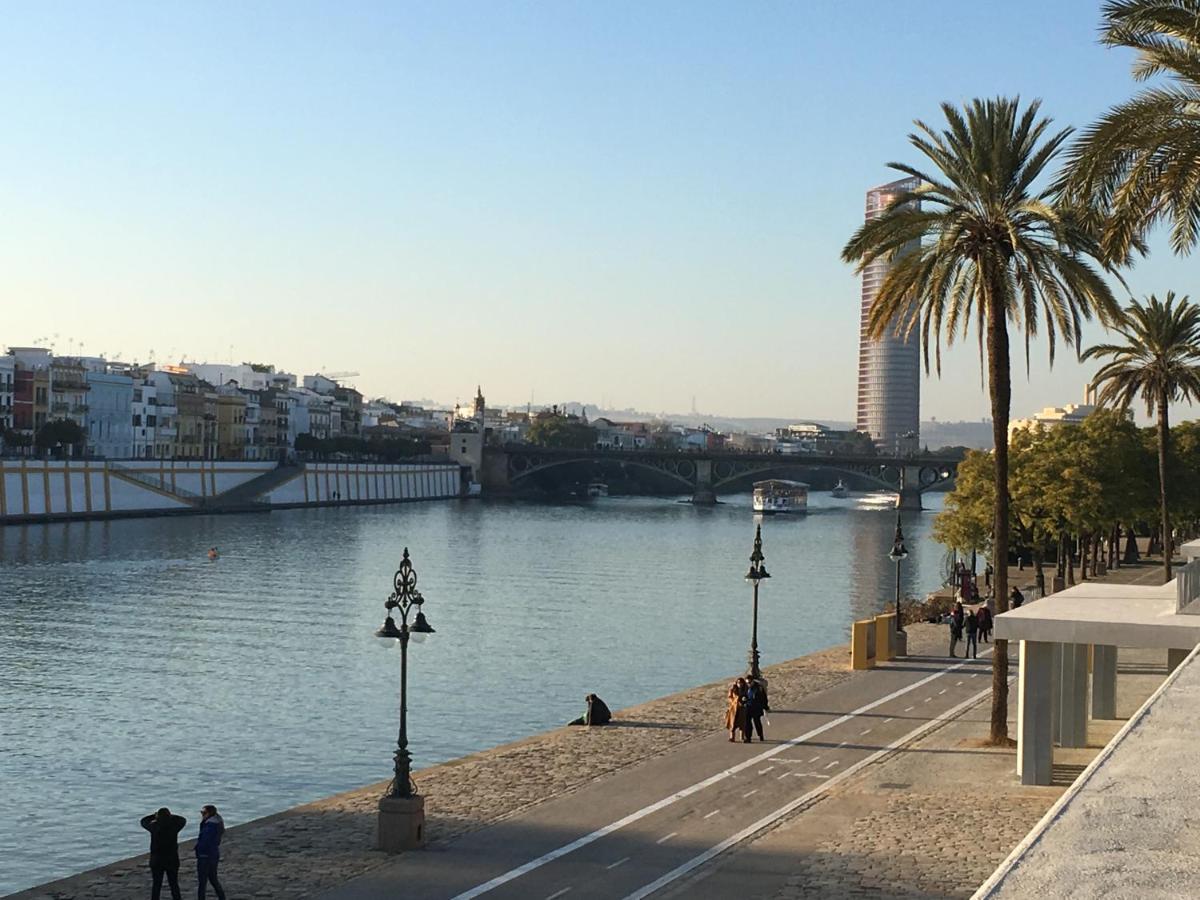 La Terraza Azul Apartman Sevilla Kültér fotó