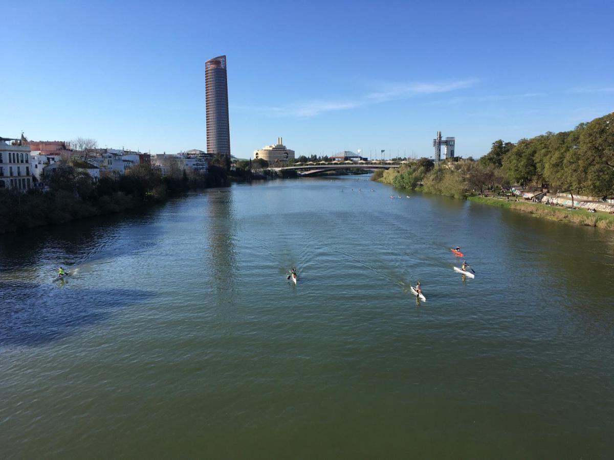 La Terraza Azul Apartman Sevilla Kültér fotó